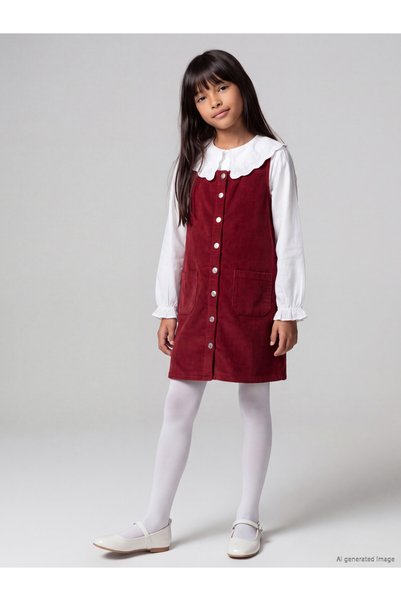 LC Waikiki Trendy Picks from Kübra Butik: Girls' Dress with a Round Neckline ...