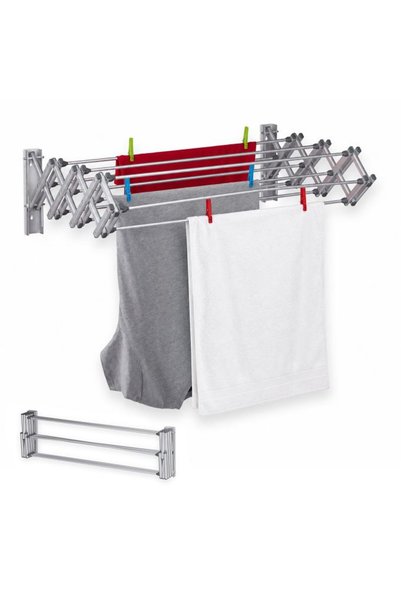 Relaxdays Wall-mounted Clothes Horse