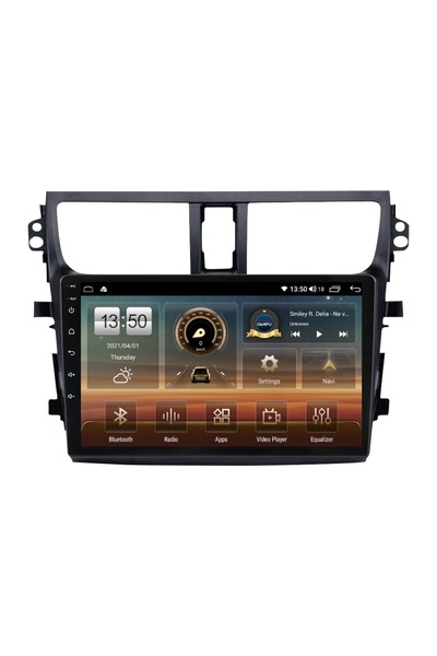 SMARTNAVI Navigatie dedicata Android Suzuki Celerio dupa 2014, 4GB RAM, Andro...