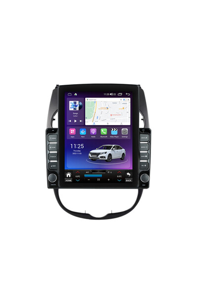 SMARTNAVI Navigatie dedicata Android Peugeot 206 1998-2009, 4GB RAM, Android ...