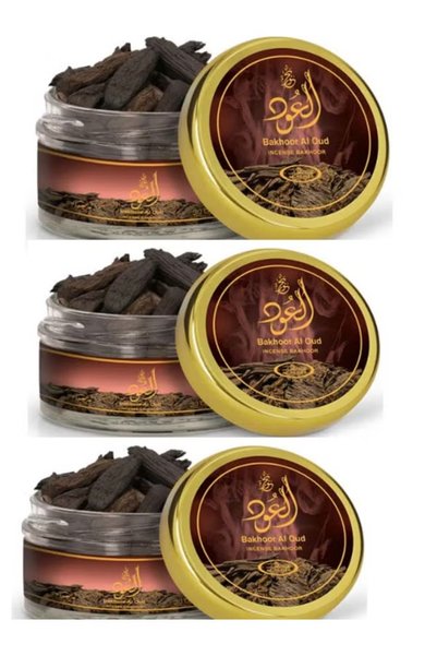 Al Rehab بخور العود 30 جرام * 3 علب