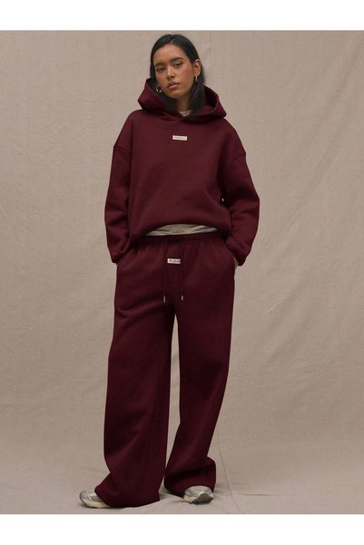 Sheya Trousers, cherry red