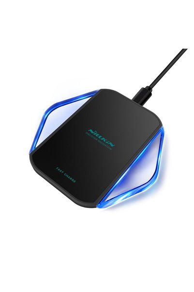 Nillkin Incarcator wireless Magic Cube MC020, Qi, cablu USB-C inclus, Negru