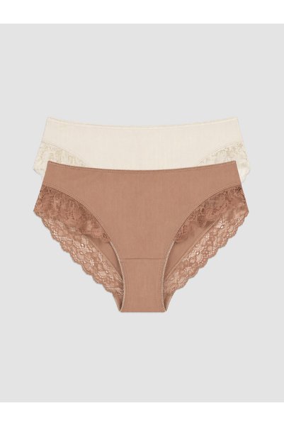 LC Waikiki Trendy Picks from Kübra Butik: 2-Pack of Panties with Lace Details...