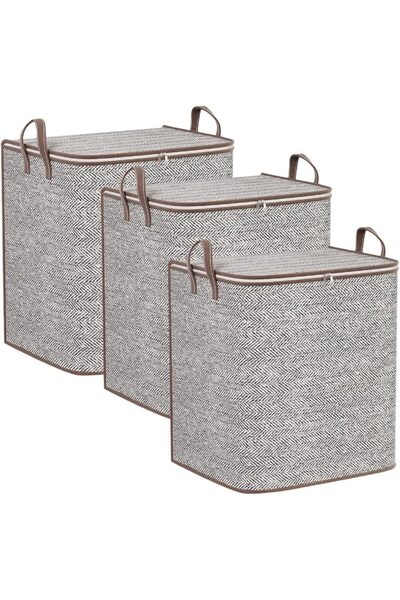 Generic 180L Portable Quilt Storage Bags Non-woven Extra Large Storage Bags C...