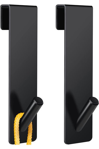 Generic Shower Door Hooks, 2 Pack Over Door Hooks for Bathroom Frameless Glas...