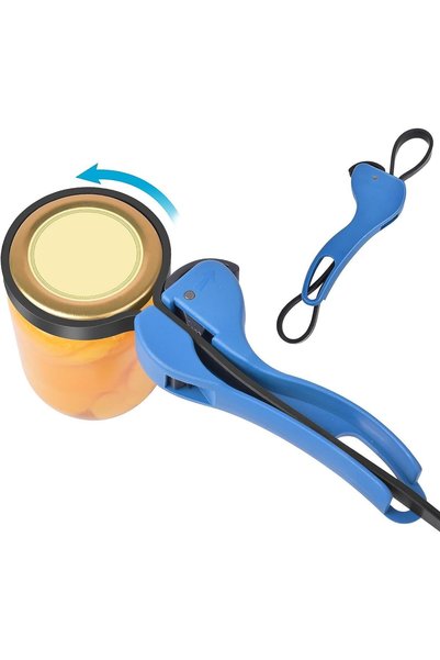 Generic Jar Opener with Lever Action – Non-Slip Grip, Universal Lid Remover f...