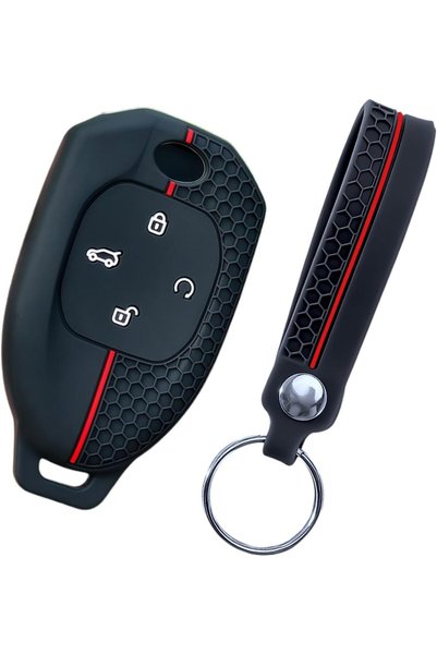Generic Silicone Key Fob Cover compatible with GAC, 4-Button Remote Case with...