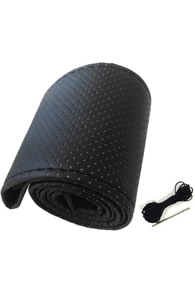 Generic Steering Wheel Cover Set, Car Steering Wheel Cover Hand Sewing Univer...