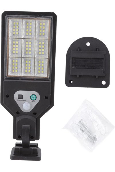 Generic Solar Motion Sensor Wall Light for Garden Patio and Driveway