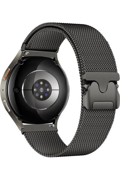 Generic 20mm Stainless Steel Compatible with Samsung Galaxy Watch 7/6/5/4/FE ...