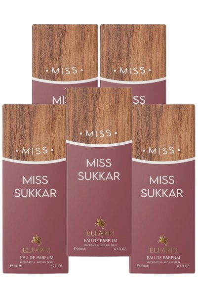 ELFARIS 5 عبوات من عطر « Miss Sukkar » سعة 100 مل