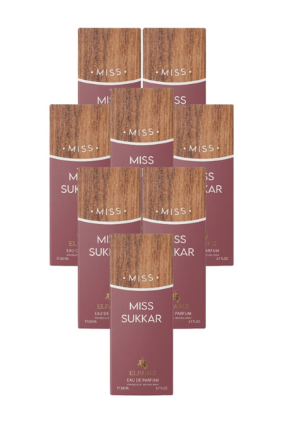 ELFARIS 8 قطع من عطر « Miss Sukkar » سعة 100 مل