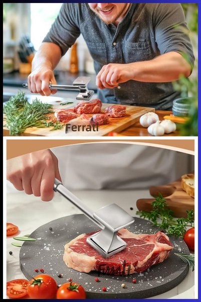 Fırsat7 Premium Meat Grinder |   Double Sided Meat Tamping Hammer |   Meat Te...