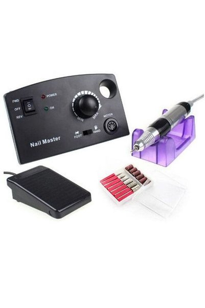 Cosmeticos Professional manicure drill 402, 35000 rotations - black