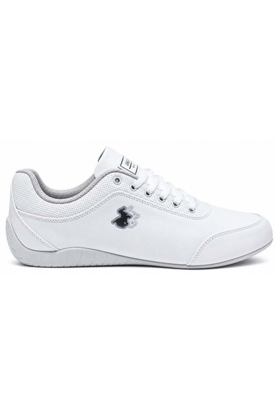 KCMN حذاء رياضي Kocamanlar Sneaker ذو نعل رفيع للرجال باللون الأبيض