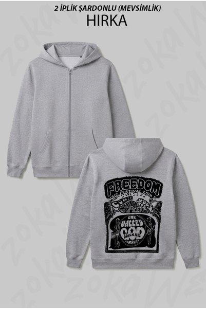 ZOKAWEAR Unisex Simon Henriksson Cry of Fear Baskılı Oversize Sırt Baskılı Fe...
