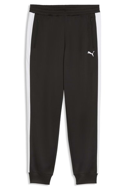 Puma بنطلون رياضي أسود للرجال من إيسنشيالز T7 بتصميم كاجوال 69246301