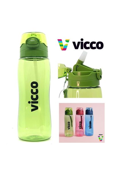 Vicco Water Bottle Lockable Lid Tritan Flask Water Bottle 750 ml Green