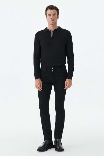 Jakamen Black Comfort Fit Sports Pants