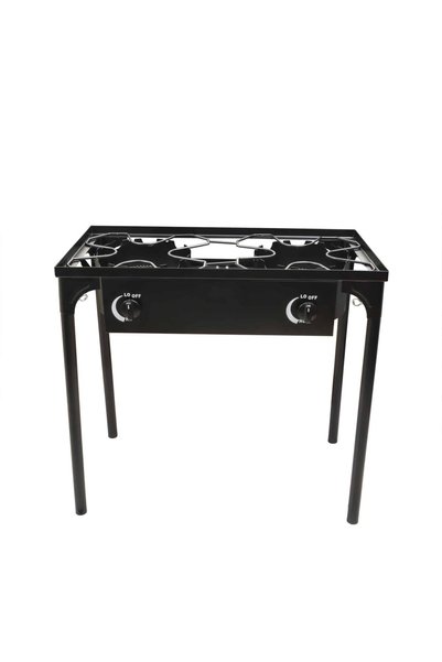 Z-Tools Grătar de masă, 2 arzătoare x 3 arzătoare, înălțime 74cm / ZTS 8496