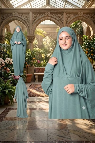ALDAIYR ثوب صلاة قطني قطعة واحدة