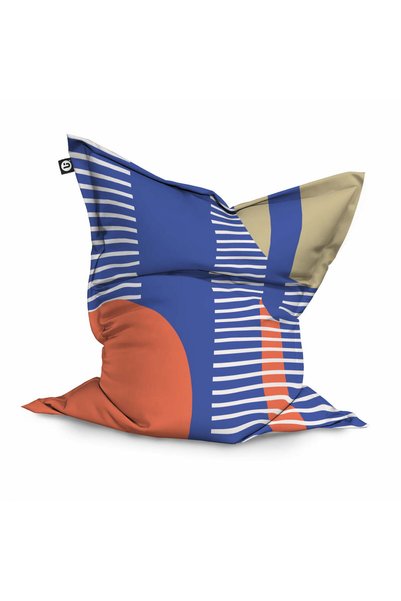 Updeco Fotoliu Puf Bean Bag tip Perna, impermeabil, interior/exterior, sac in...