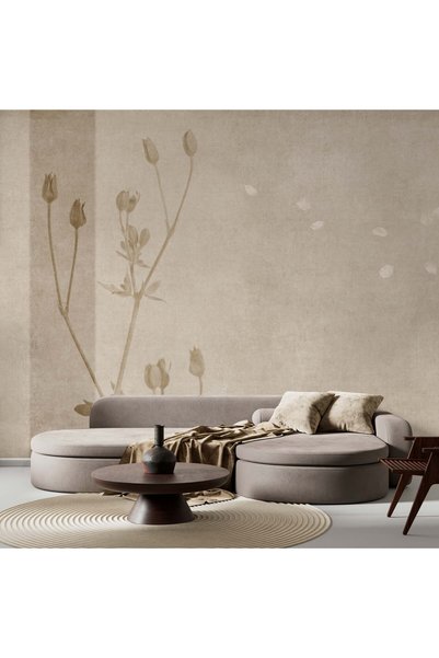 Updeco Tapet Premium Updeco, model Sonata (600x280 cm) - cu flori uscate, uso...