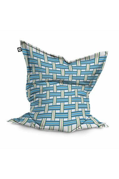 Updeco Puf tip fotoliu, impermeabil, pentru interior/exterior, cu sac interio...