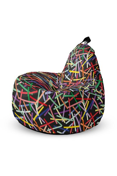 Updeco Fotoliu tip Bean Bag Big Chill, impermeabil, pentru interior/exterior,...