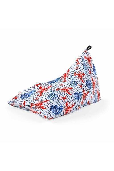 Updeco Fotoliu Puf Bean Bag tip Lounge, impermeabil, interior/exterior, sac i...