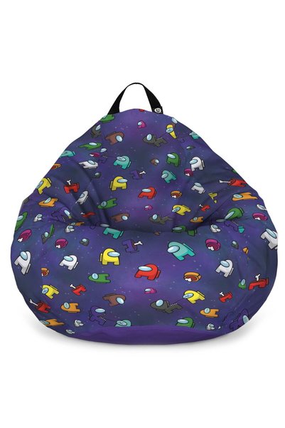 Updeco Fotoliu Puf Bean Bag tip XL, impermeabil, de interior/exterior, sac in...