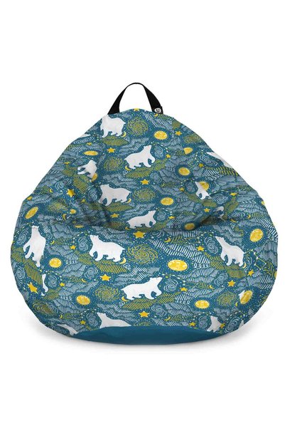 Updeco Fotoliu Puf Bean Bag tip Para L, impermeabil, indoor/outdoor, sac inte...
