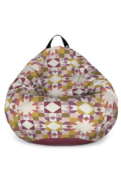 Updeco Fotoliu Puf Bean Bag tip XL, impermeabil, pentru interior/exterior, sa...