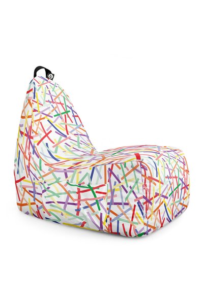 Updeco Fotoliu Puf Bean Bag tip Chill, sac interior, impermeabil, de interior...