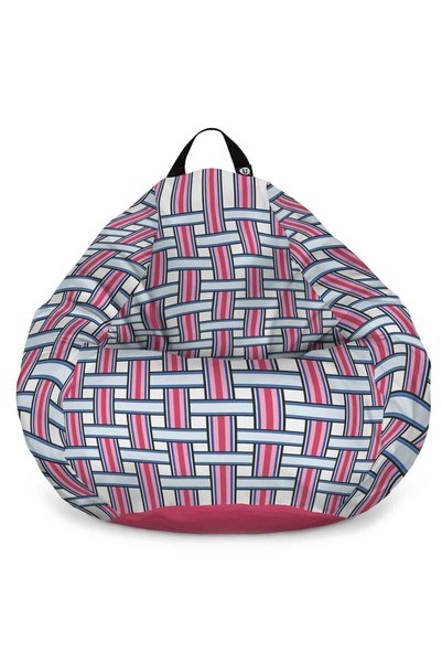 Updeco Fotoliu Puf Bean Bag tip XL, impermeabil, pentru interior/exterior, sa...