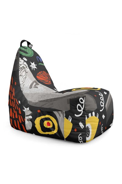 Updeco Fotoliu Puf Bean Bag tip Chill, sac interior, impermeabil, indoor/outd...