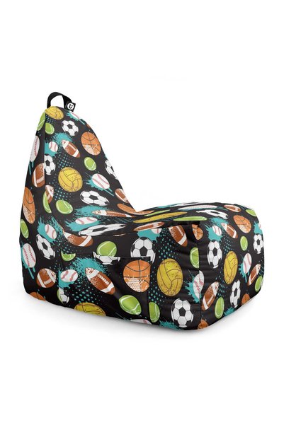 Updeco Fotoliu Puf Bean Bag tip Chill, sac interior, impermeabil, indoor/outd...