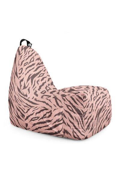 Updeco Fotoliu Puf Bean Bag tip Chill, sac interior, impermeabil, pentru inte...