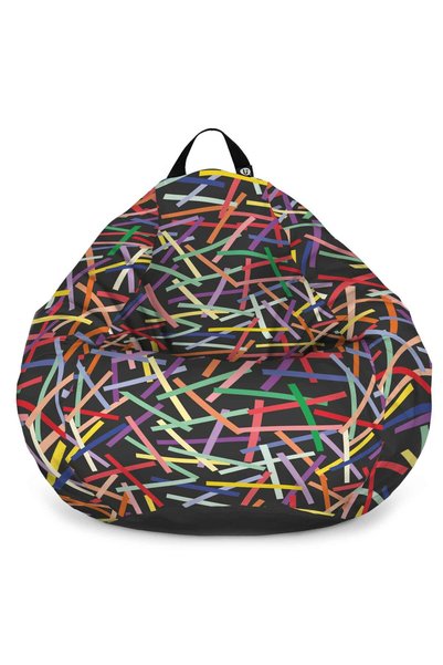Updeco Fotoliu Puf Bean Bag tip para L, impermeabil, indoor/outdoor, sac inte...