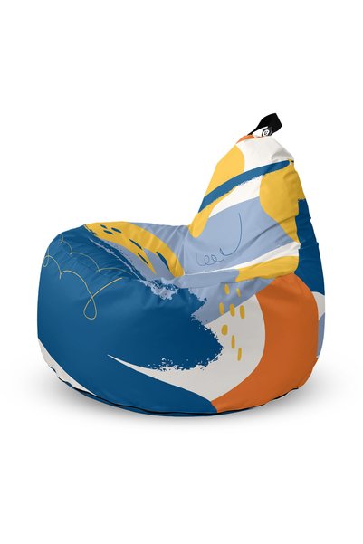Updeco Fotoliu Puf Bean Bag tip Big Chill, impermeabil, pentru interior/exter...