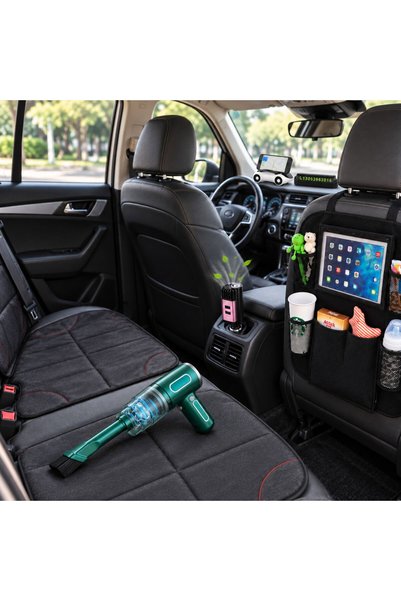 OEM Set auto pentru familie 6 produse, Protecție scaun, Organizator, Aspirato...