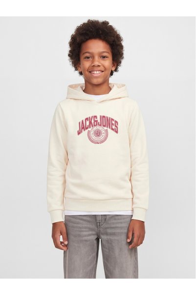 Jack & Jones Hanorac pentru băieți, croială normală, fără buzunare, cu imprim...