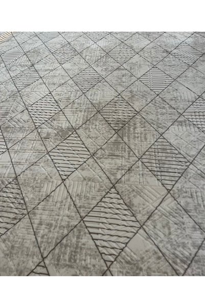 AMASYALI HOME The 6 m2 non-elastic embossed carpet cover has an extra hem all...