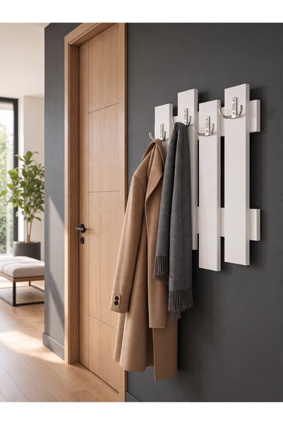 FLORADESİGN Flora Chıt Duvar Tipi Elbise Askılığı