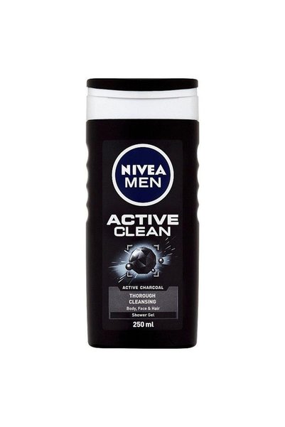 NIVEA Gel de Dus, Nivea, 250 ml Men Active Clean