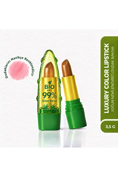 Bio Asia Luxury Color Aloe Vera Lipstick – Intense Moisture, Velvety Texture ...