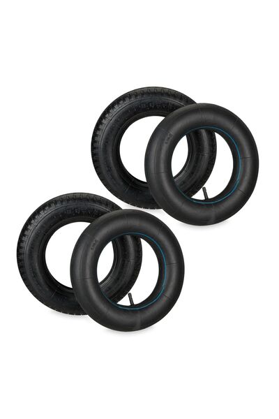 Relaxdays Set de 2 roți gonflabile, Relaxdays, negru, 3, 50-8"