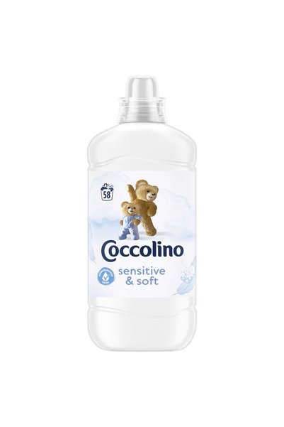 Coccolino Омекотител за чувствително пране, 1.45 л, 58 пранета