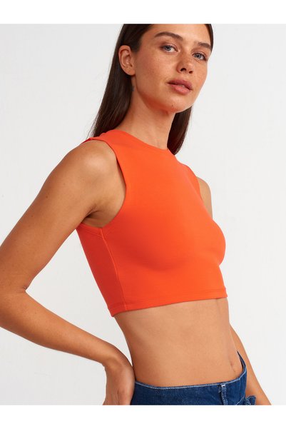 Dilvin 30125 Crop Top în sus